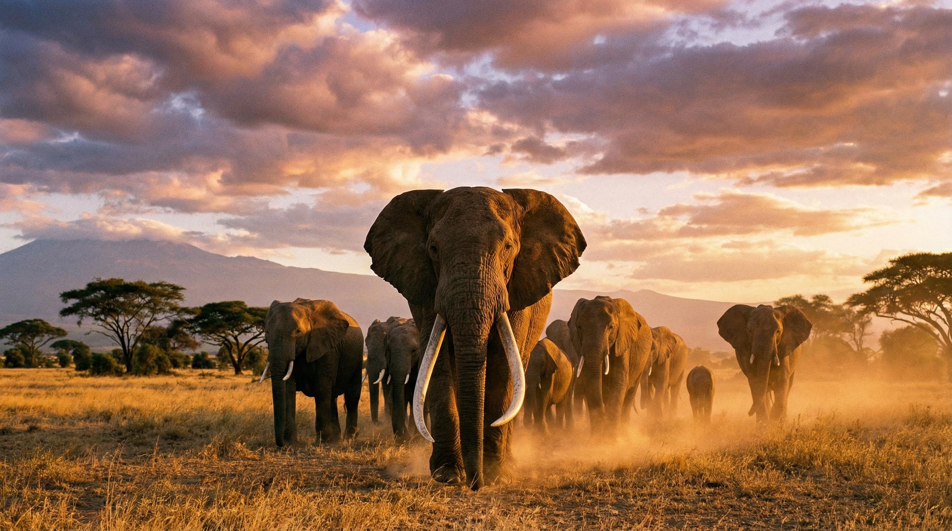 捷克街头非洲象视频